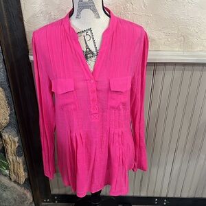 Zac & Rachel Fuchsia Blouse